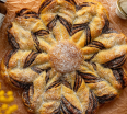 Przepis fitness: Puszysty chleb gwiazda z orzechami laskowymi